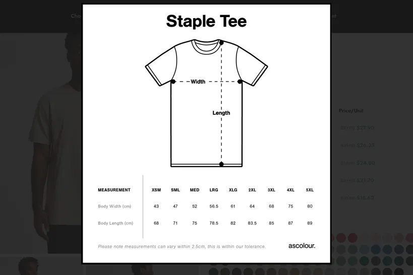 Compare & Pick the Right Size